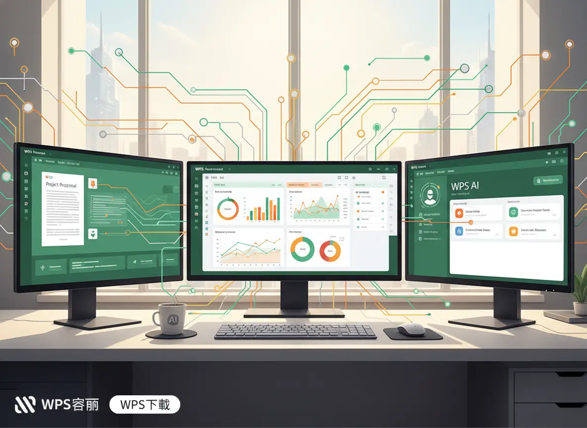 WPS Office智能办公秘籍：AI加持Word与Excel高效精通指南