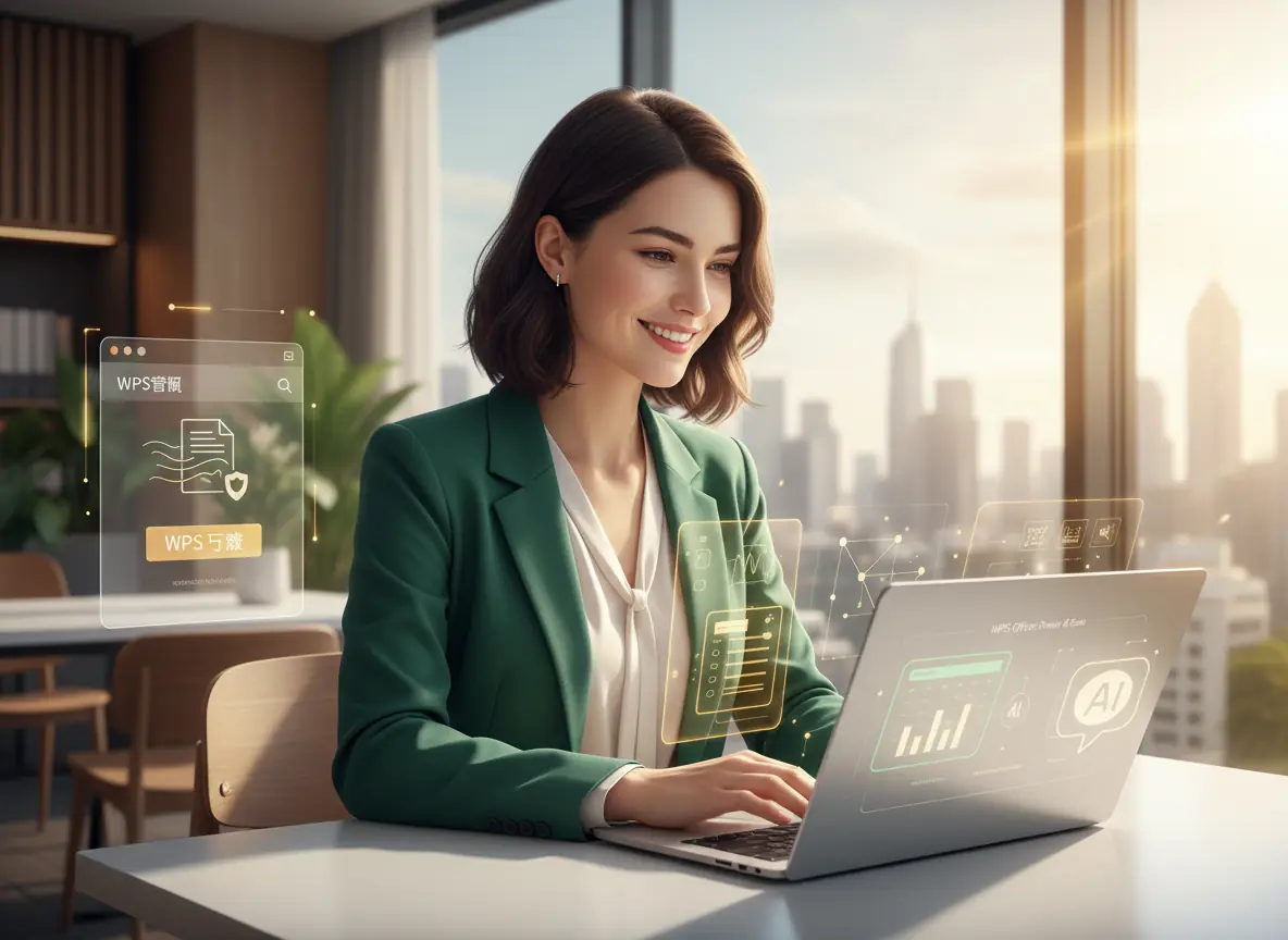 WPS从下载安装到玩转Word、Excel与AI，全方位提升办公效率